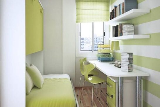 تزیین، دیزاین و چیدمان دکوراسیون اتاق خوابهای کوچک