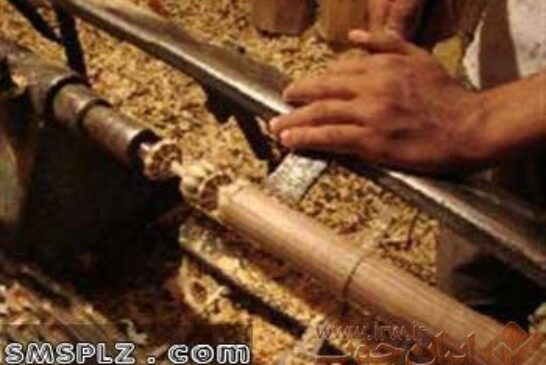 خراطی چوب یکی از صنایع سنتی ایران