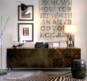 Sideboard-with-a-diamond-motif2