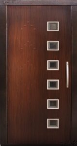 درب-آسانسور-مدل-طرح-چوب-۶قاب-مربع