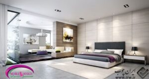 Large-Contemporary-Bedroom-with-Luxury-Edge-Bed