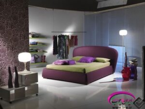 Purple-Luxury-Bed-in-Contemporary-Teenage-Bedroom