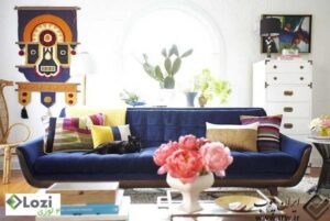 Decorating-Style-Quiz-Hgtv-With-Blue-sofa