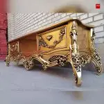 میز تلویزیون منبت‌کاری شده ایلیا - تصویر 4